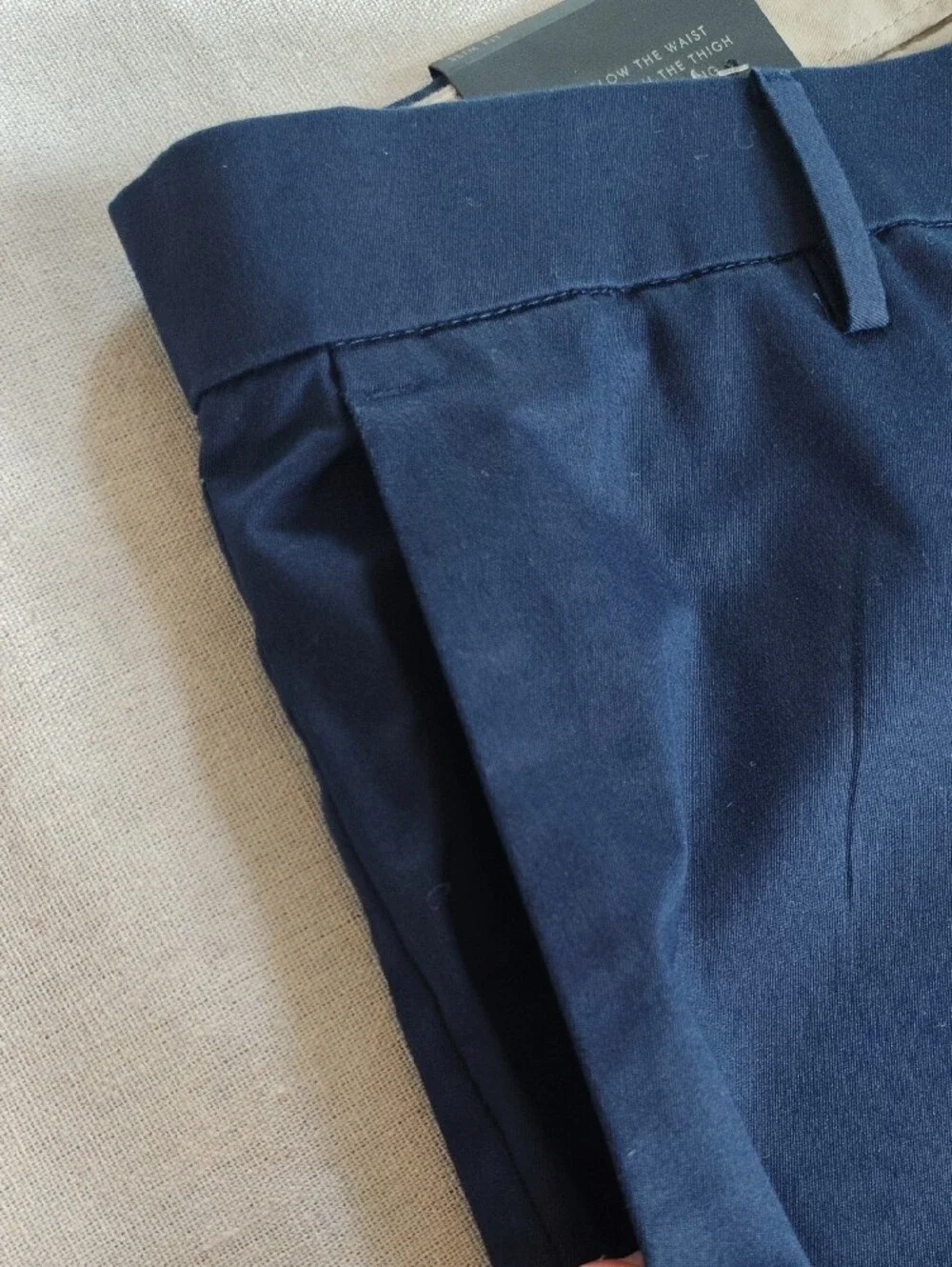 NWT Banana Republic Men’s Navy Dress Pants Core Temp Slim Fit 35W/34L